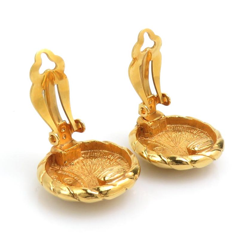 Chanel Earrings CC Logo