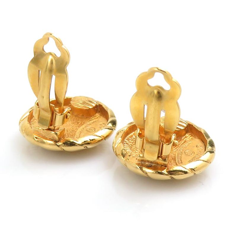 Chanel Earrings CC Logo