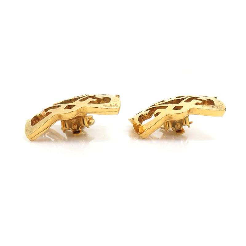 Chanel Earrings CC Logo