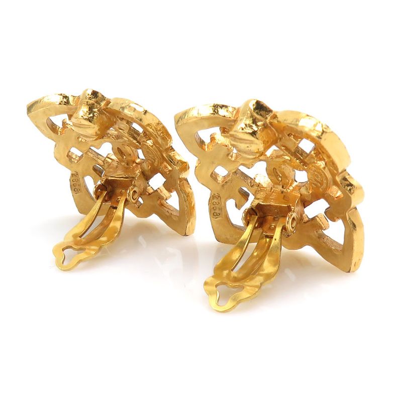 Chanel Earrings CC Logo