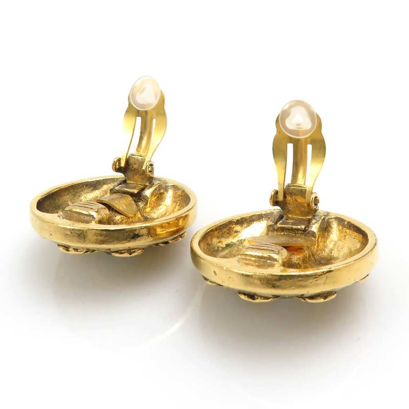 Chanel Earrings CC Logo