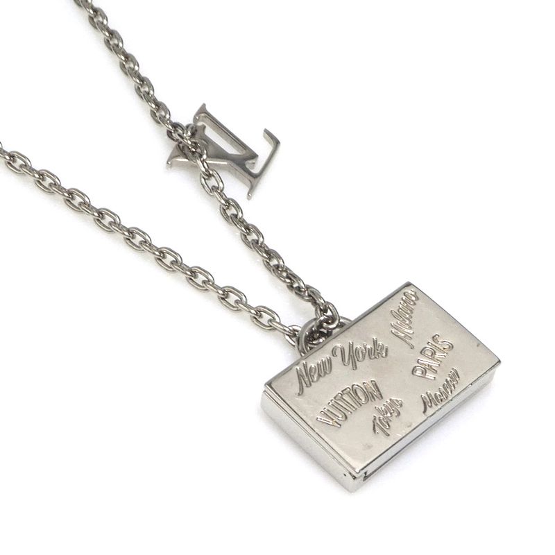 Louis Vuitton Locket Pendant Necklace Collier LV Aloha Case