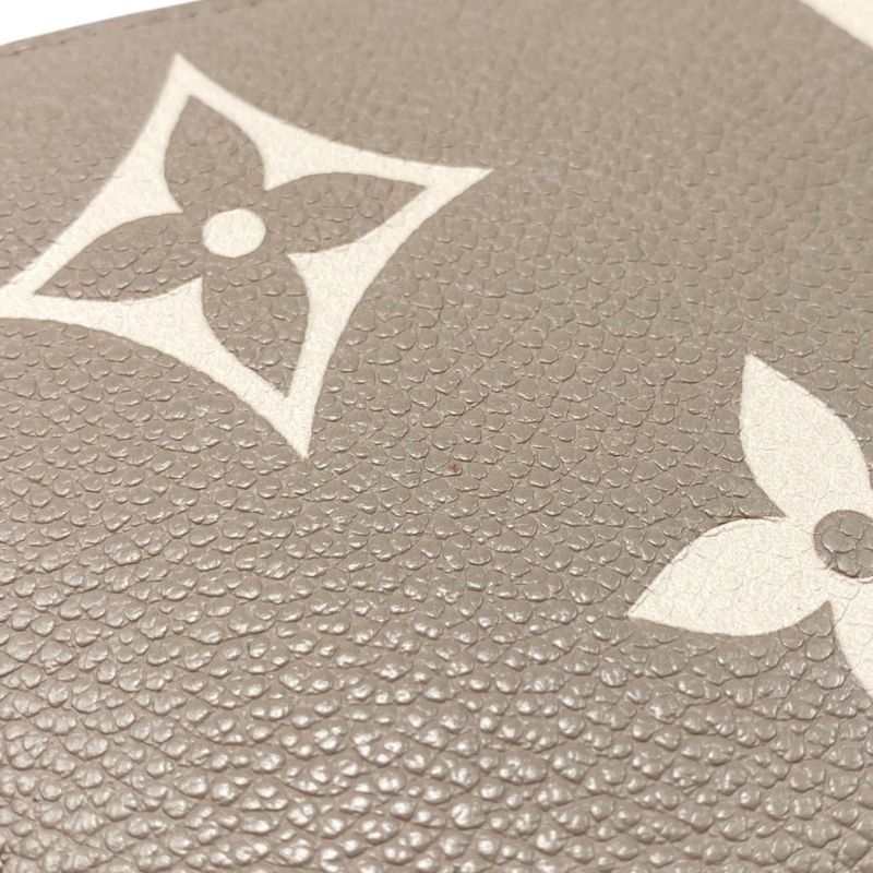 Louis Vuitton Zippy Long Wallet Monogram Empreinte Bicolor