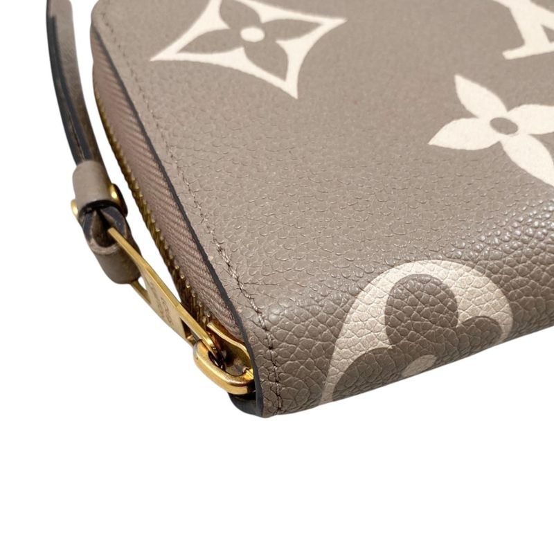 Louis Vuitton Zippy Long Wallet Monogram Empreinte Bicolor