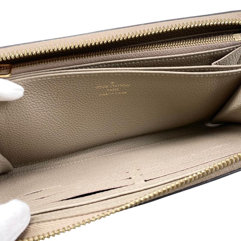 Louis Vuitton Zippy Long Wallet Monogram Empreinte Bicolor