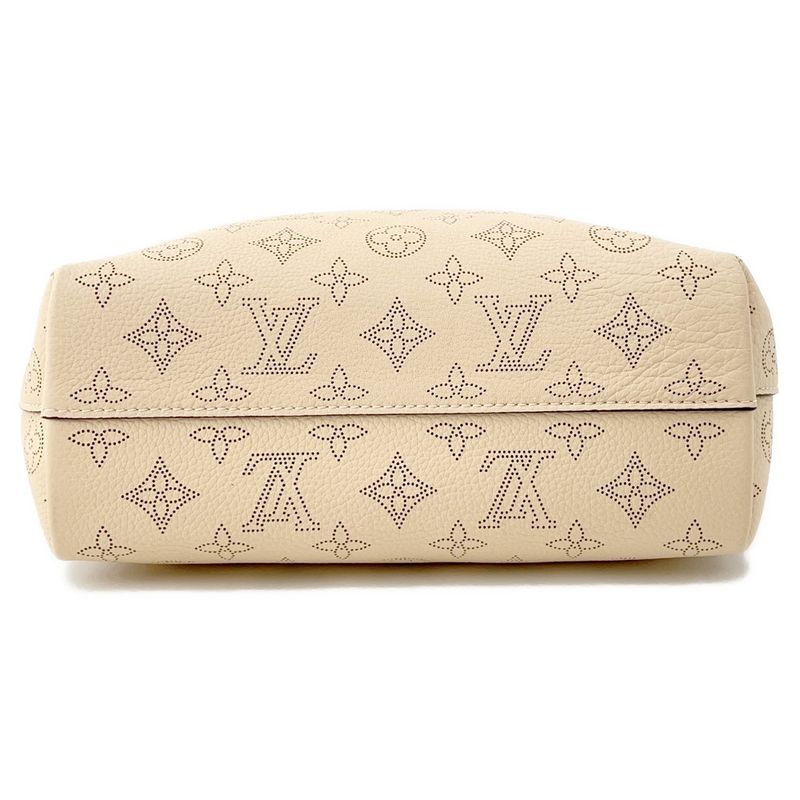 Louis Vuitton Handbag Monogram Mahina Why Knot Bag Cles -mu
