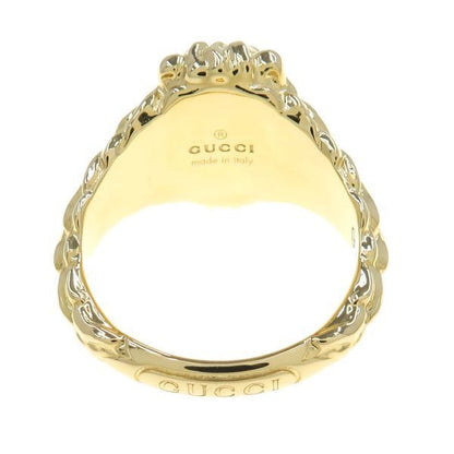 Gucci Lion Head Ring Amethyst