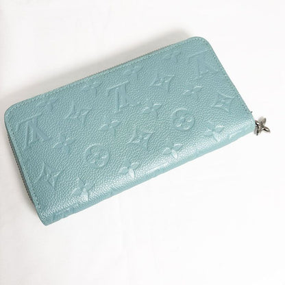 Louis Vuitton Wallet Zip Around Azur Frost Monogram