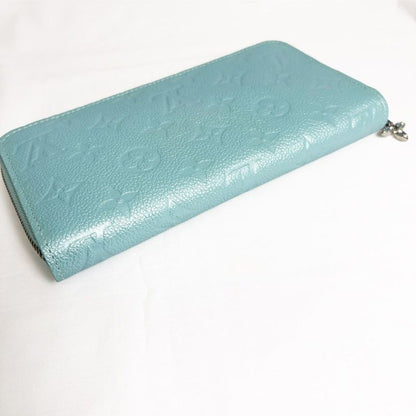 Louis Vuitton Wallet Zip Around Azur Frost Monogram