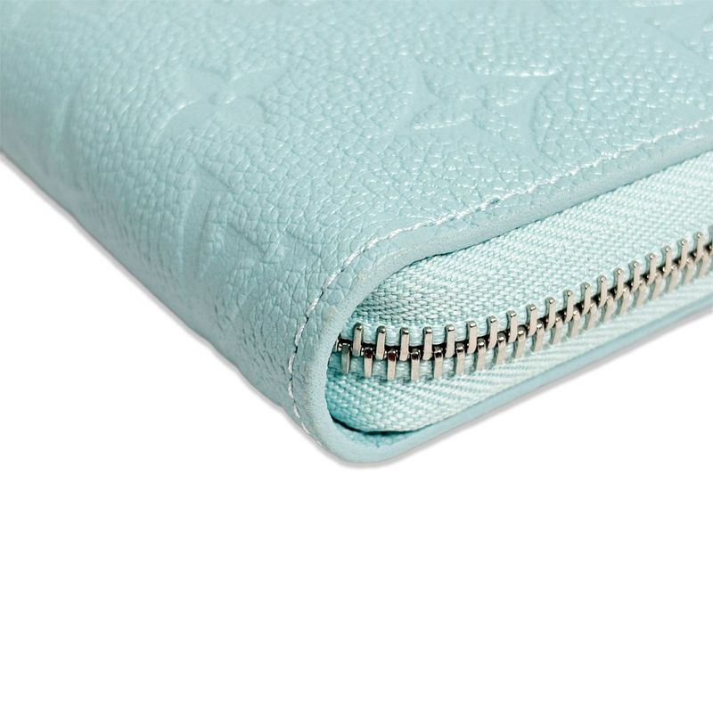 Louis Vuitton Wallet Zip Around Azur Frost Monogram