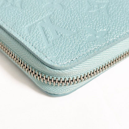 Louis Vuitton Wallet Zip Around Azur Frost Monogram