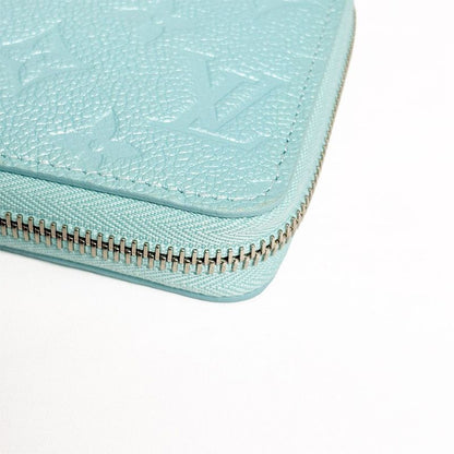 Louis Vuitton Wallet Zip Around Azur Frost Monogram