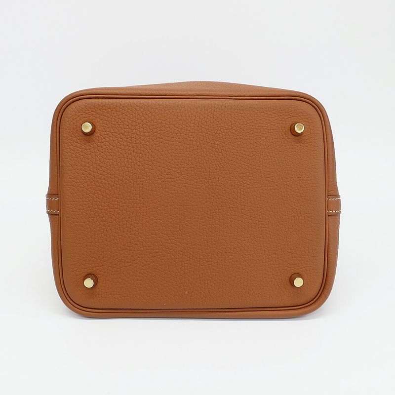 Hermes Picotin Lock MM Handbag Gold Manufactured