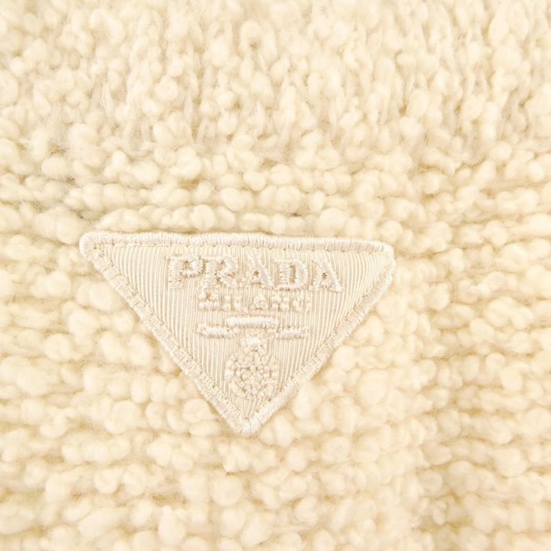 Prada Made Cles Mohair Skirt 38 Virgin Wool and Others Knee