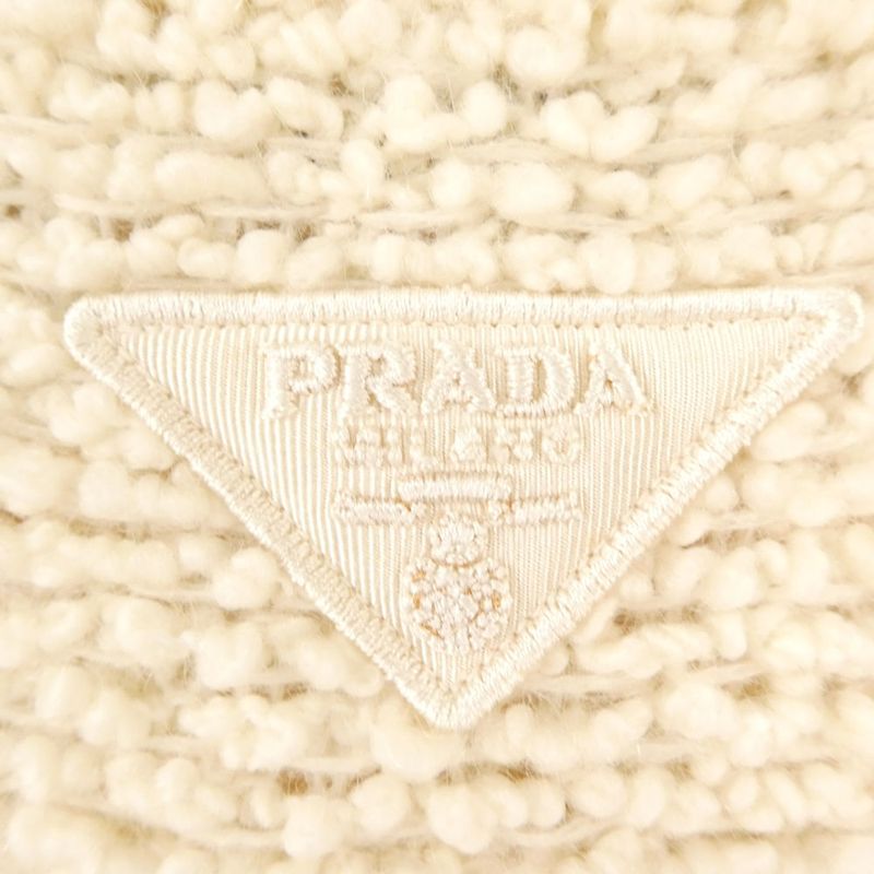 Prada Cles Mohair Cardigan 38 Bargin Wool and Others 3/4 Jacket