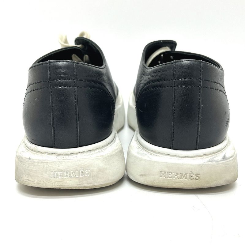 Hermes Sneakers Casual Dabi Hull Leather Black