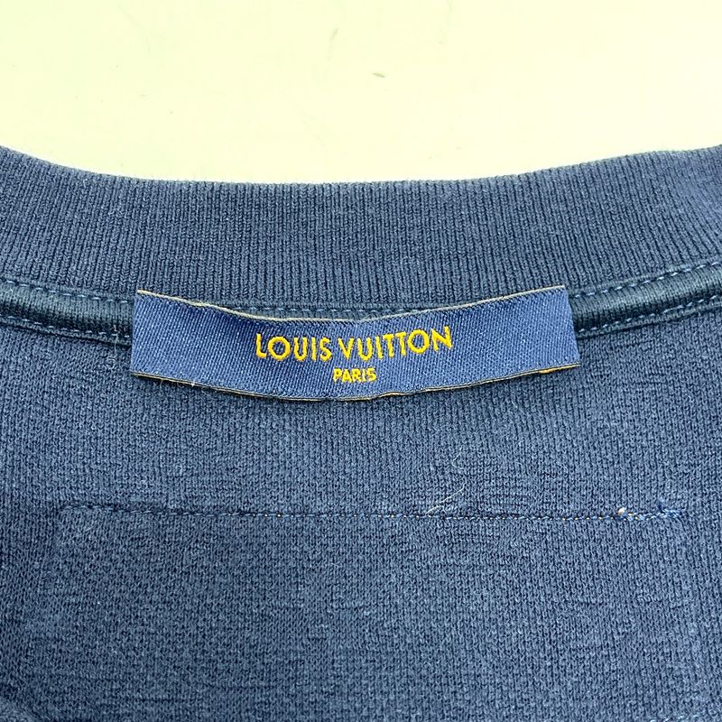 Louis Vuitton Short Sleeve T-Shirt Beads Animal & Monogram Dg1