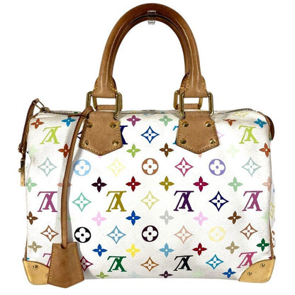 Louis Vuitton Handbag Speedy 30 Monogram Multicolor Canvas