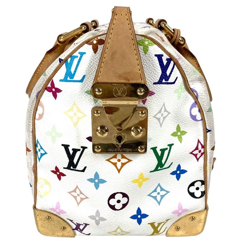 Louis Vuitton Handbag Speedy 30 Monogram Multicolor Canvas