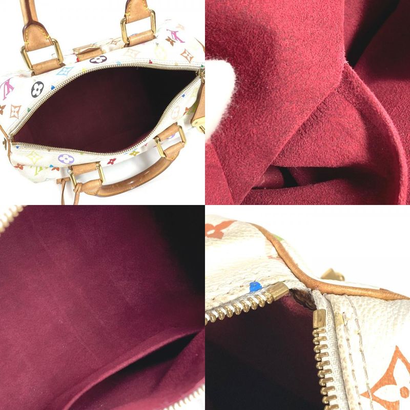Louis Vuitton Handbag Speedy 30 Monogram Multicolor Canvas