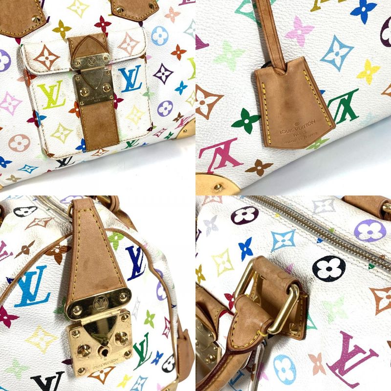 Louis Vuitton Handbag Speedy 30 Monogram Multicolor Canvas