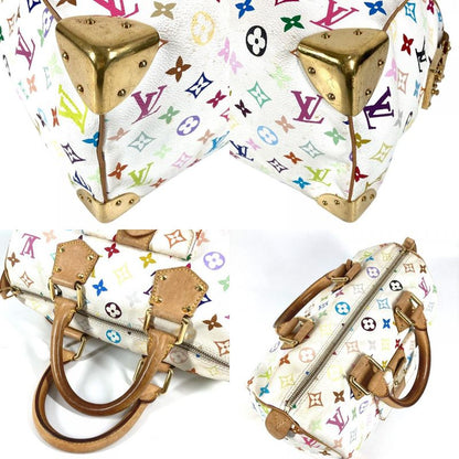 Louis Vuitton Handbag Speedy 30 Monogram Multicolor Canvas