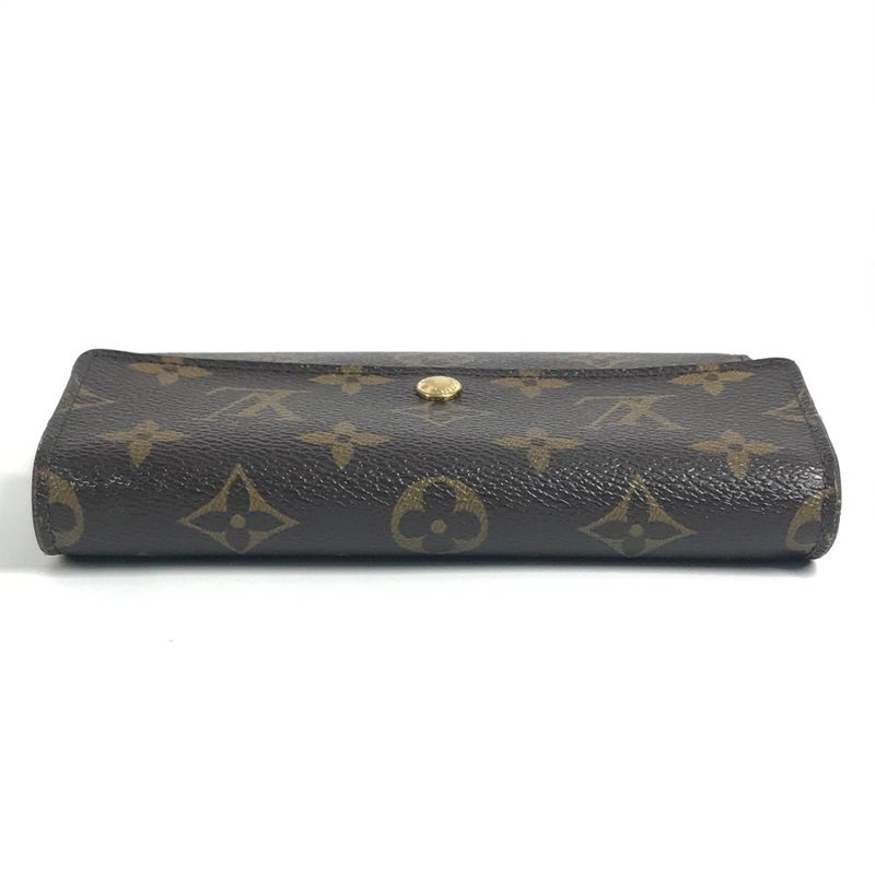 Louis Vuitton Trifold Wallet Porte Tresor Loue Tuy Papier Monogram