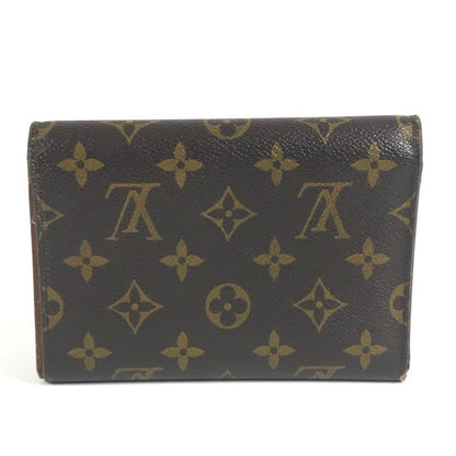 Louis Vuitton Trifold Wallet Porte Tresor Loue Tuy Papier Monogram