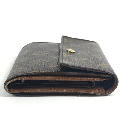 Louis Vuitton Trifold Wallet Porte Tresor Loue Tuy Papier Monogram