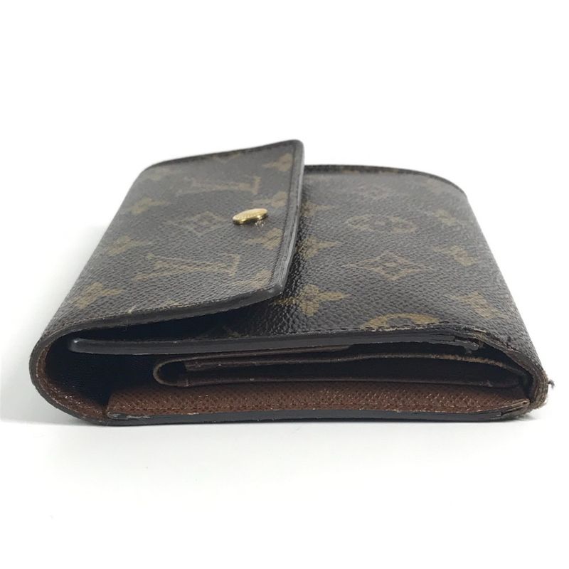 Louis Vuitton Trifold Wallet Porte Tresor Loue Tuy Papier Monogram