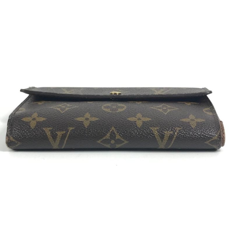 Louis Vuitton Trifold Wallet Porte Tresor Loue Tuy Papier Monogram