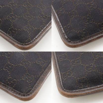 Gucci GG Canvas Brown Shoulder Bag
