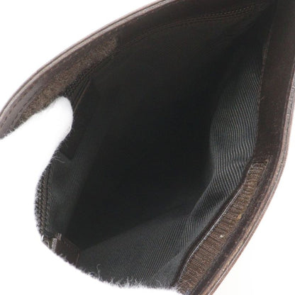 Gucci GG Canvas Brown Shoulder Bag