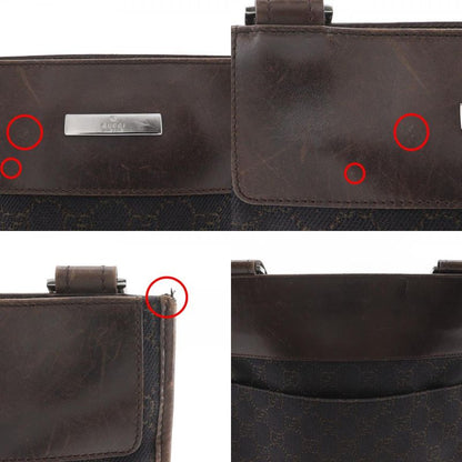 Gucci GG Canvas Brown Shoulder Bag