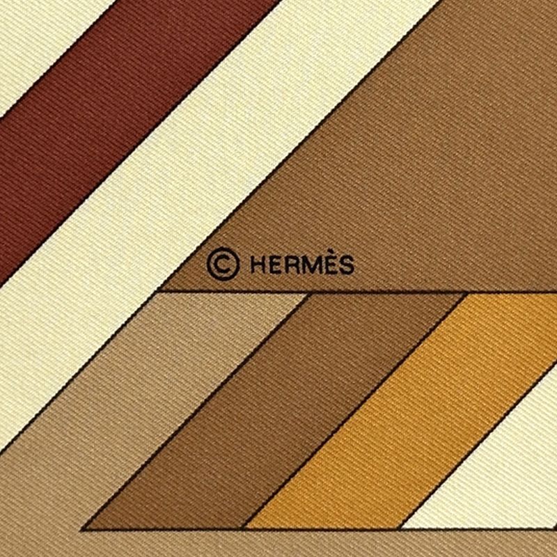 Hermes Scarf Carre 90 les Jeux D'hermes Game Silk Orange Multicolor