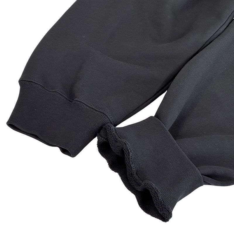 Balenciaga Jacket Cotton Black Xxs Oversize Mode Street Simple