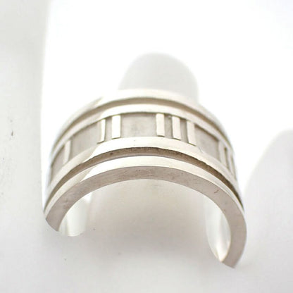 Tiffany & Co 925 Atlas Wide Ring