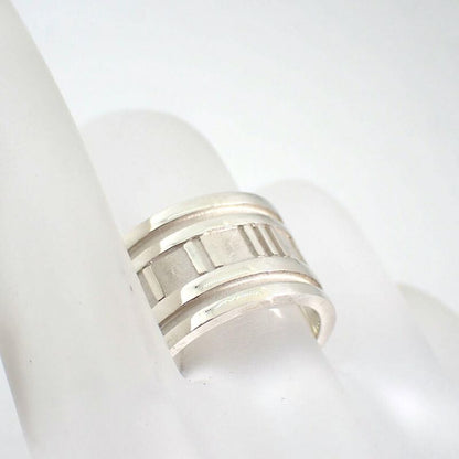 Tiffany & Co 925 Atlas Wide Ring