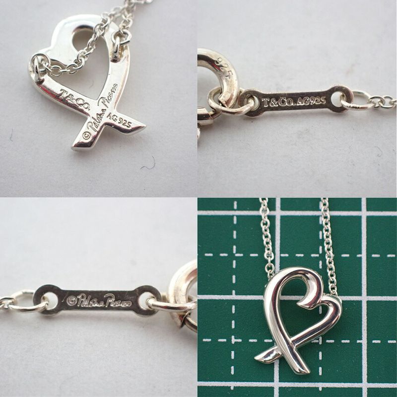 Tiffany & Co 925 Loving Pendant Necklace