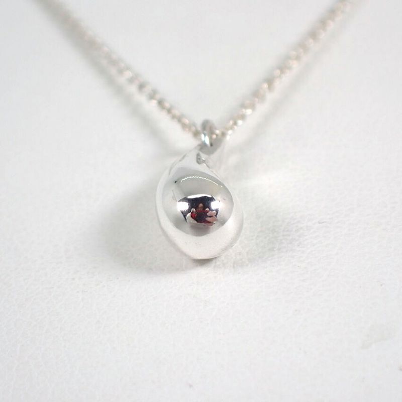 Tiffany & Co 925 Peretti Teardrop Necklace