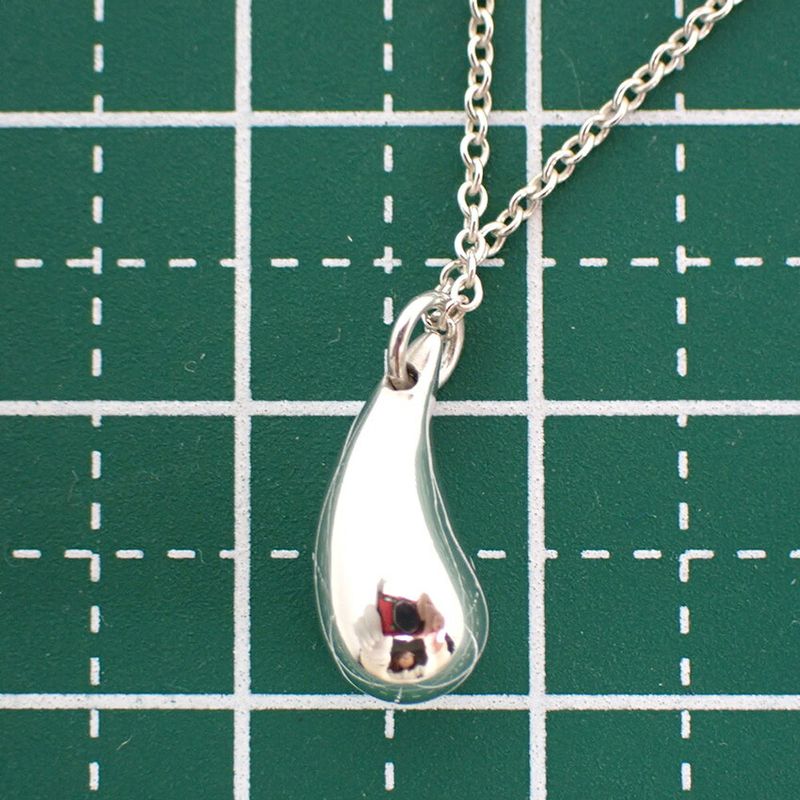 Tiffany & Co 925 Peretti Teardrop Necklace