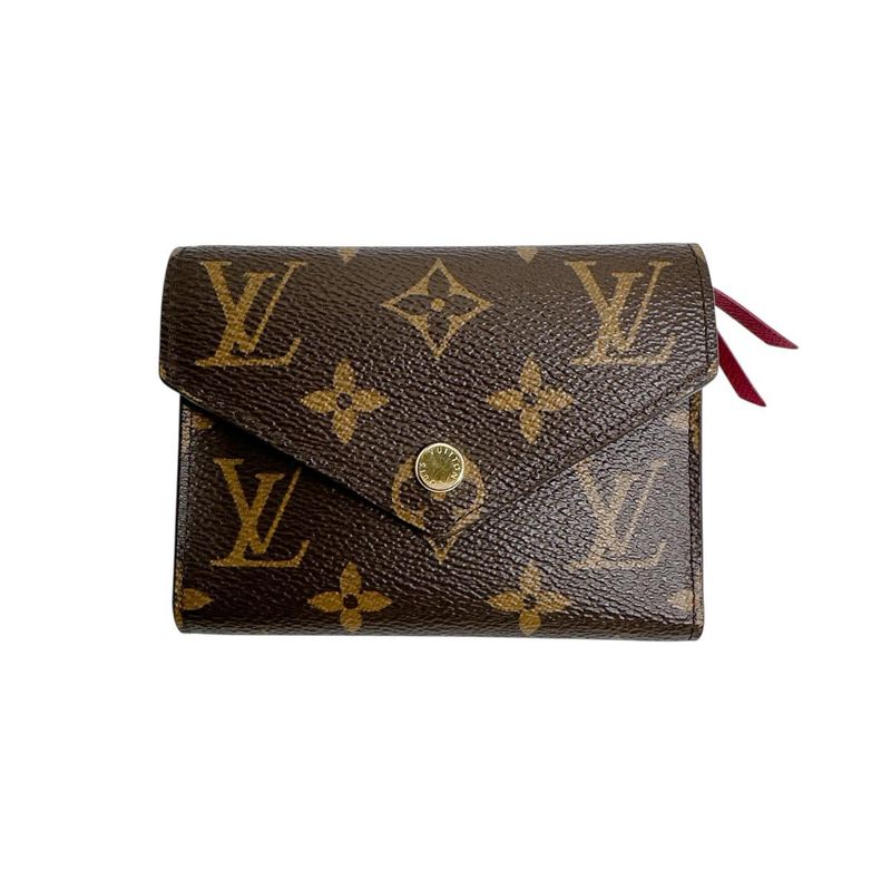 Louis Vuitton Monogram Reverse Bifold Wallet Portefeuille Victorine