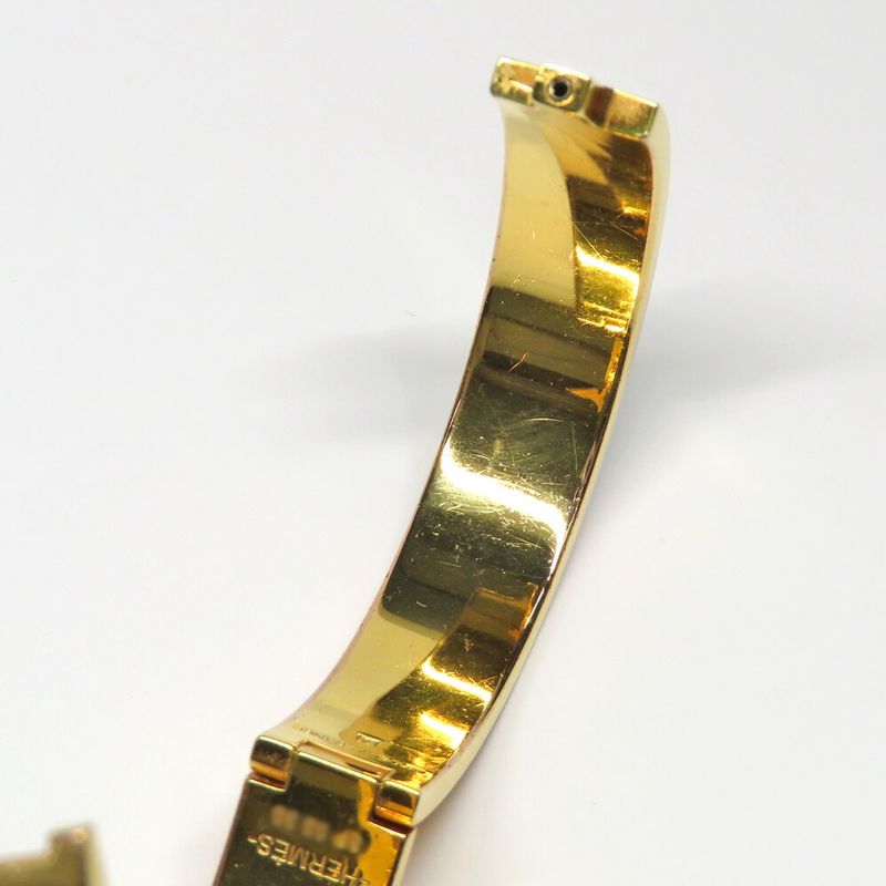 Hermes Clic Clac PM Black H Metal Bracelet 