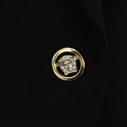 Versace Terror Jacket Single Medusa Button 42 Black KH