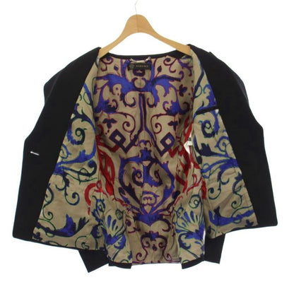 Versace Terror Jacket Single Medusa Button 42 Black KH