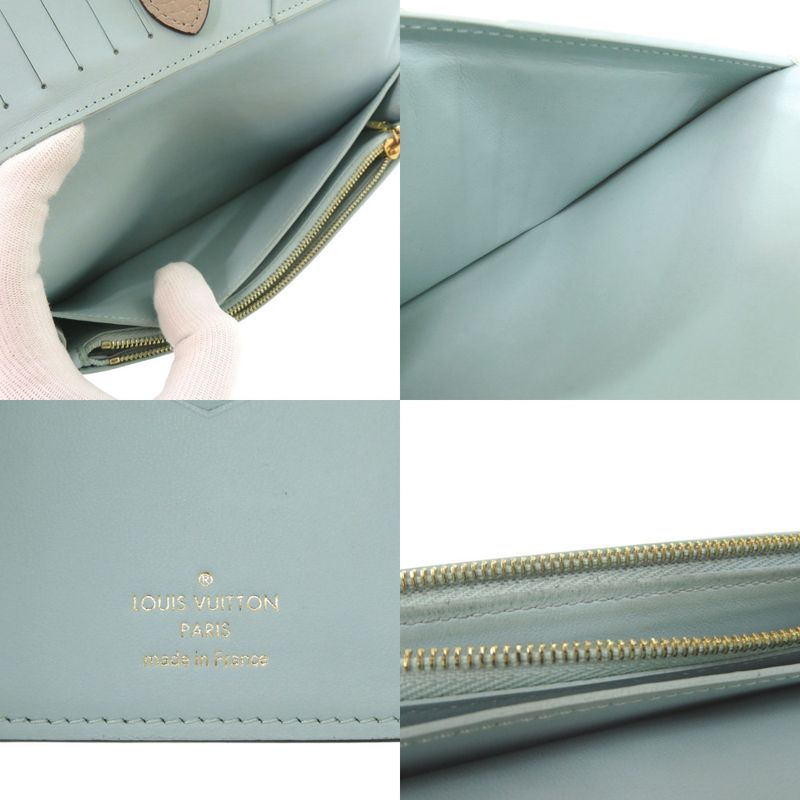 Louis Vuitton LV Vertical Wallet Taurillon Leather Galle Long