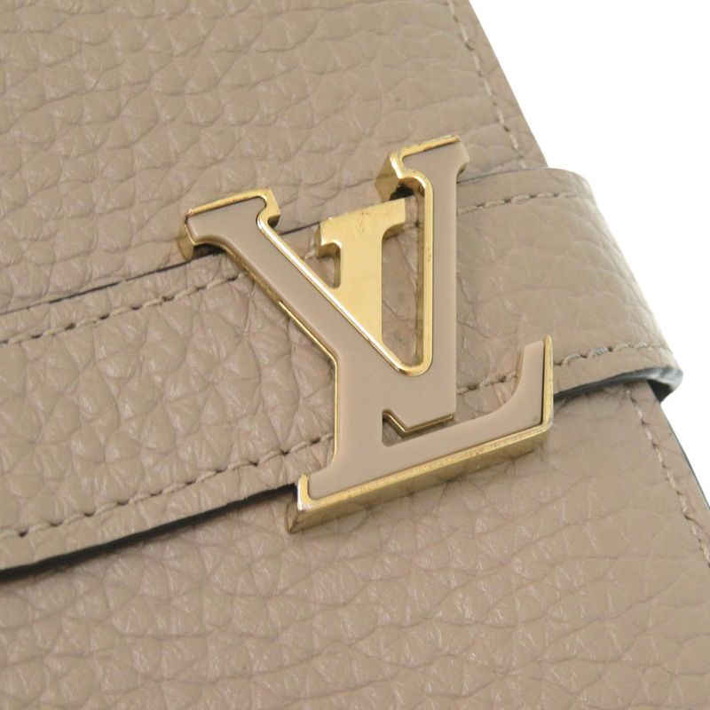 Louis Vuitton LV Vertical Wallet Taurillon Leather Galle Long