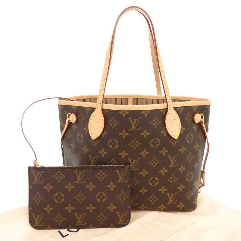 Louis Vuitton Neverfull PM Monogram IC Chip Brown Tote LV