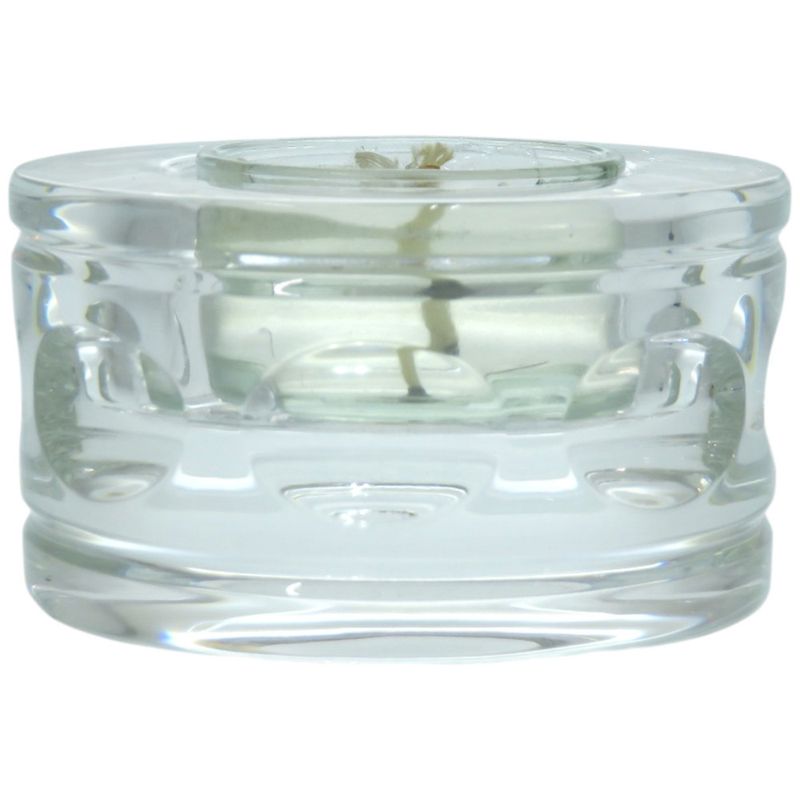 Hermes Candle Set Saint Louis Pour Glass Clear