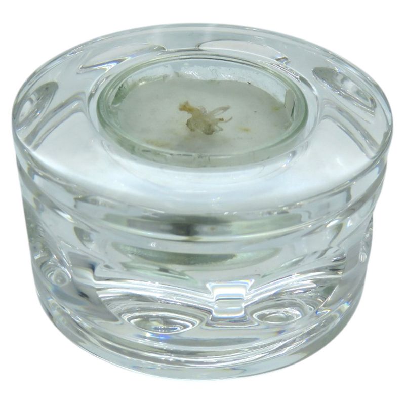 Hermes Candle Set Saint Louis Pour Glass Clear